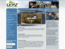 Tablet Screenshot of longmeadowtv.org